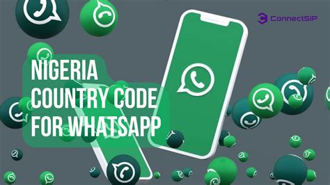 Nigeria Country Code For WhatsApp: (+234) .